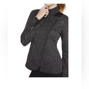 Fabletics Calypso Jacket Black Full Zip Athletic Size Large